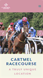 Mobile Screenshot of cartmel-racecourse.co.uk